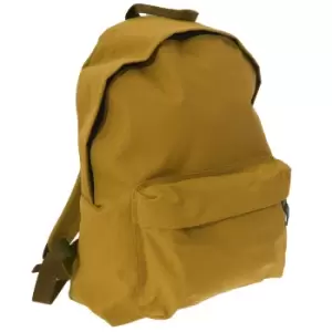 Image of Bagbase Fashion Backpack / Rucksack (18 Litres) (One Size) (Mustard)