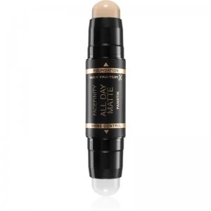Image of Max Factor Facefinity All Day Matte Panstik foundation and makeup primer In Stick Shade 32 Light Beige 11 g