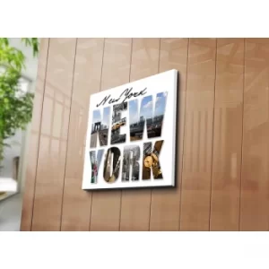 Image of 4545C-81 Multicolor Decorative Canvas Painting