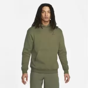 Image of Air Jordan Essentials Mens Fleece Pullover Hoodie - Green