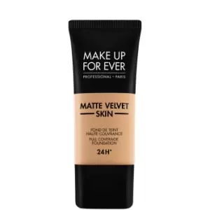 Image of MAKE UP FOR EVER matte Velvet Skin Foundation 30ml (Various Shades) - 410 Golden beige
