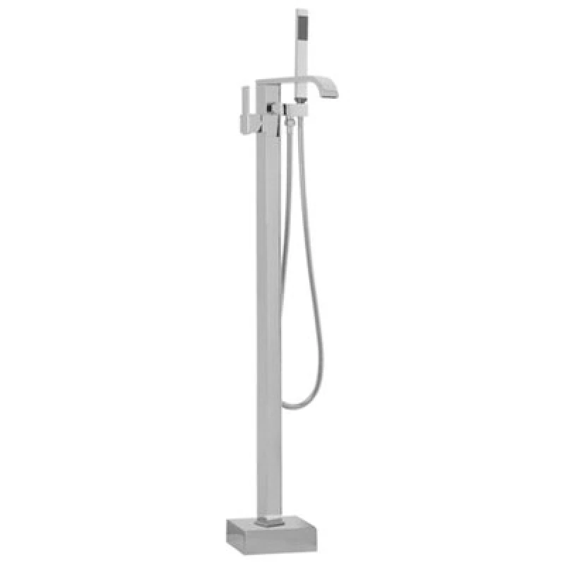 Image of Beliani Freestanding Bathtub Faucet Niagara Silver