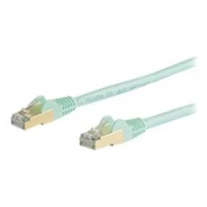 Image of StarTech.com 3m Aqua Cat6a Cable STP