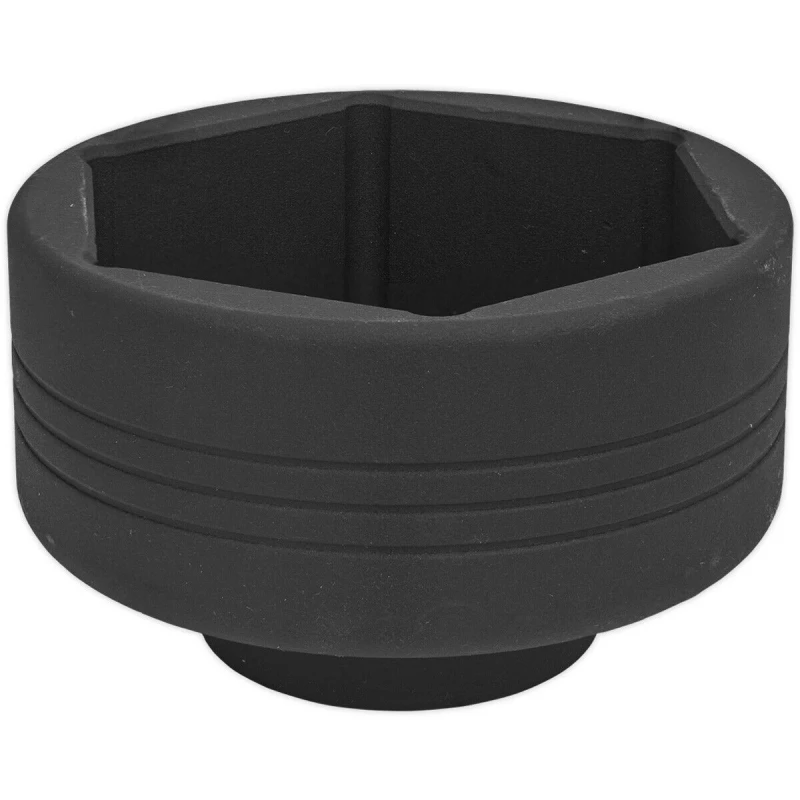 Image of Loops 90mm Commercial 6 Point Impact Socket Bit - 1" Square Drive - Drop Forged Steel Metallics