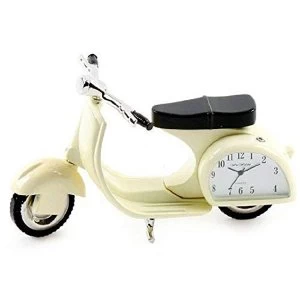 Image of Miniature Clock - Cream Vespa