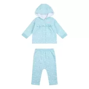 Image of Elle Elle Frill Sweat Set Bb99 - Blue