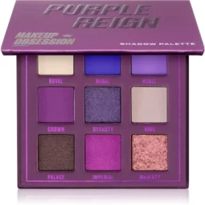 Image of Makeup Obsession Mini Palette Eyeshadow Palette Shade Purple Reign 11,7 g