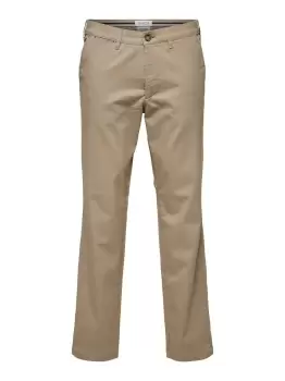 Image of SELECTED Slim Fit Flex - Chinos Men Beige