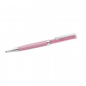 Image of Swarovski Crystalline Pink Stainless Steel Ballpoint Jewellery