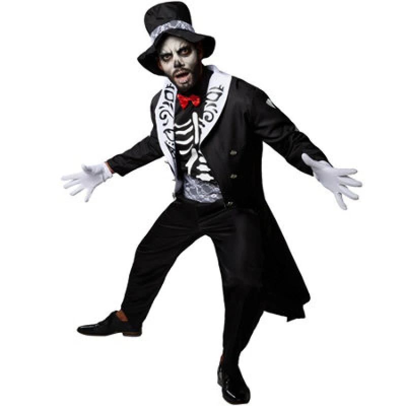 Image of tectake Mens Scary Gentleman Size: Medium Multicolor Male M