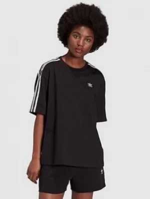 Image of Adidas Originals 3 Stripes Oversized Tee
