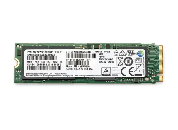 Image of HP 1TB TLC PCIe 3x4 NVMe M.2 Solid State Drive