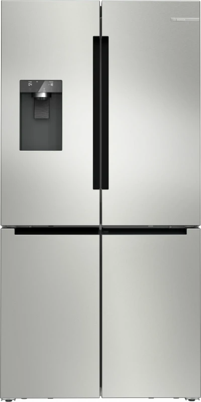 Image of Bosch KFD96APEA Non-Plumbed Frost Free American Fridge Freezer - Stainless Steel - E Rated