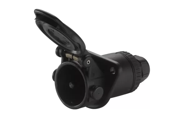 Image of HELLA Towbar Socket 8JB 007 645-021 55400006,104007030,2432332