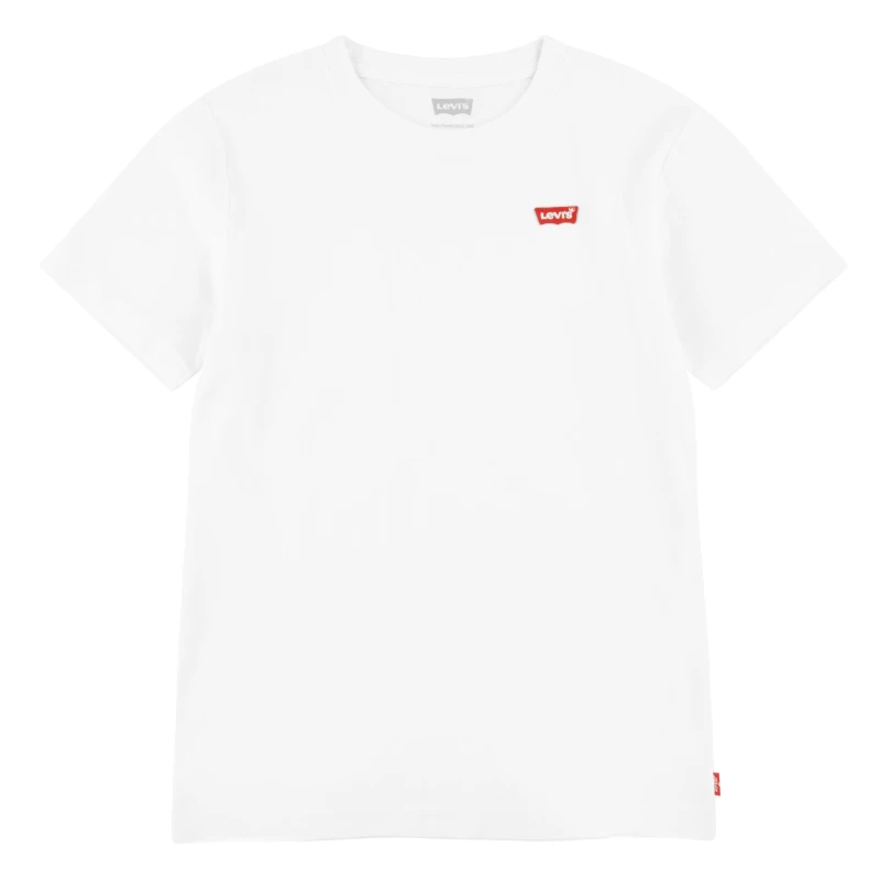 Image of Levis White - White Original Housemark Tee White Boys 12Y 201729UK