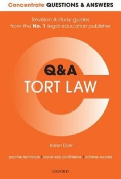 Image of Concentrate Q&A tort law by Karen Dyer