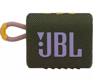 Image of JBL GO3 Portable Bluetooth Speaker - Green