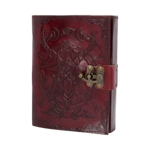 Image of Baphomet Leather Journal