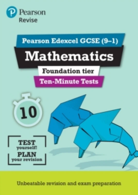 Image of Su Nicholson Pearson REVISE Edexcel GCSE Maths (Foundation) Ten-Minute Tests - 2025 and 2026 exams Book Multi