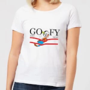 Image of Disney Goofy By Nature Womens T-Shirt - White - L
