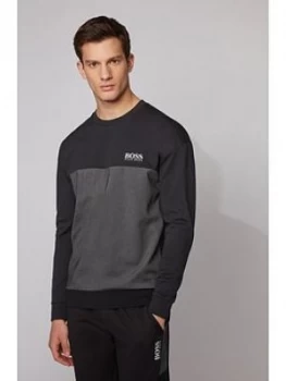 Image of Hugo Boss Bodywear Colour Block Tracksuit Sweatshirt Size M Men