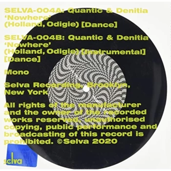 Image of Quantic & Denitia - Nowhere Vinyl