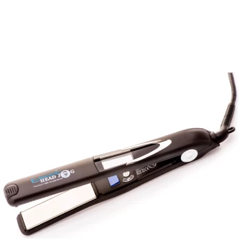 Image of Electric Head Jog Titanium Vibe Straightener - Black