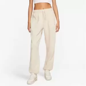 Image of Nike Sportswear Essential Womens Fleece Joggers - Beige