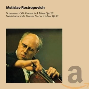 Image of Mstislav Rostropovich - Schumann: Cello Concerto in a Minor, Op. 129/... CD