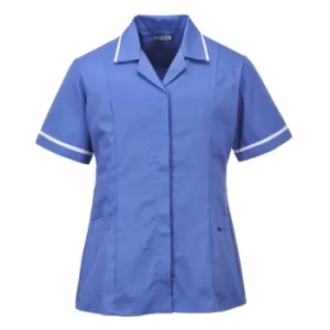 Image of Portwest Ladies Classic Work Tunic Blue 2XL