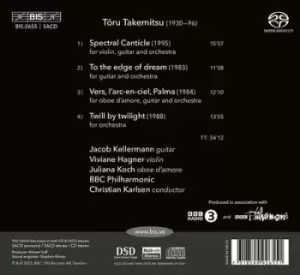 Image of Toru Takemitsu - Toru Takemitsu: Spectral Canticle CD Album - Used