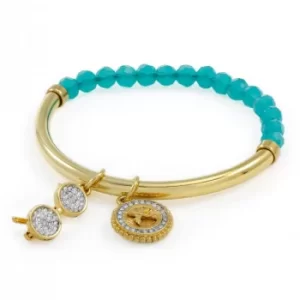 Image of Ladies Juicy Couture PVD Gold plated JET SET BRACELET