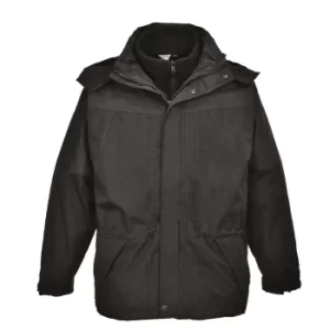 Image of Aviemore Mens 3-in-1 Waterproof Jacket Black M