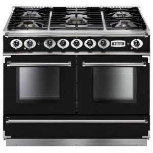 Image of Falcon FCON1092DFBLCM 79520 110cm 1092 Dual Fuel Range Cooker - Black