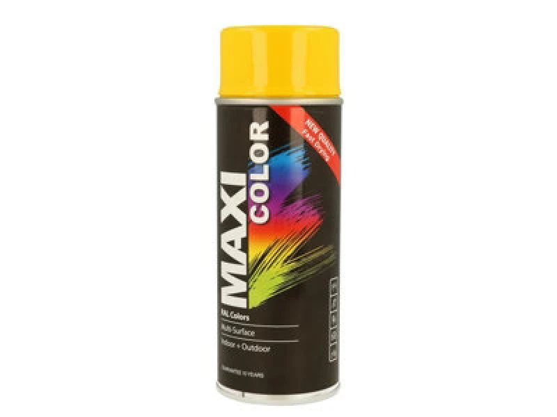 Image of Maxicolor Maxicolor Spray Gloss R A P E Yellow Ral1021 400Ml