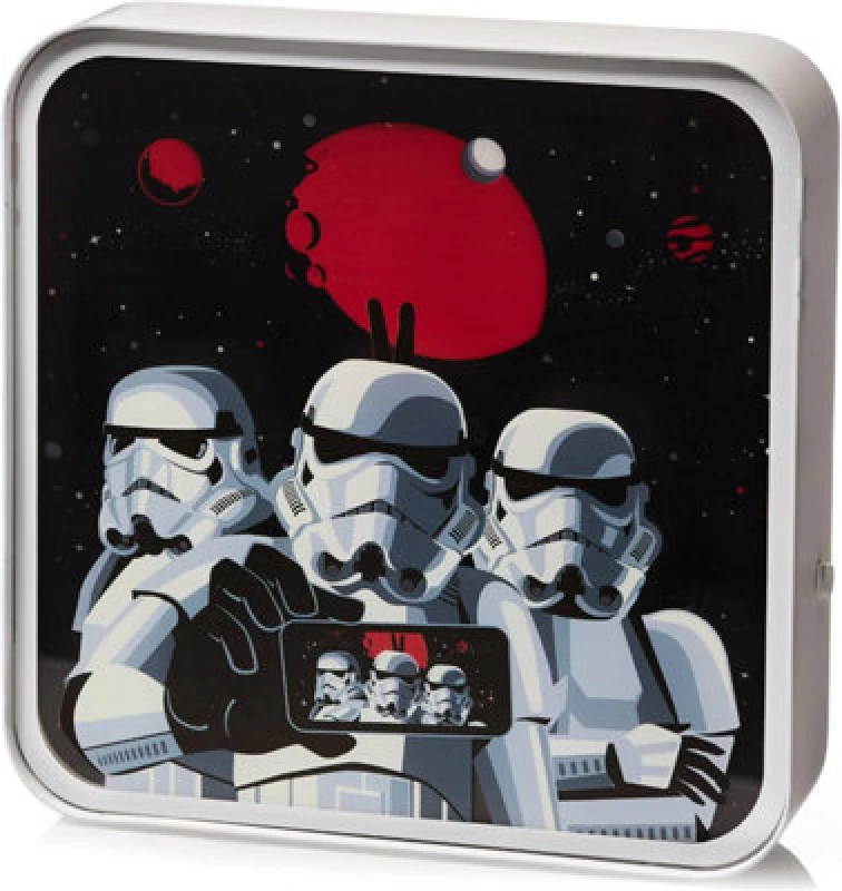 Image of Star Wars Trooper Selfie Perspex Lamp Multi unisex