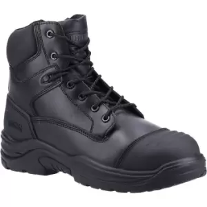 Image of Magnum Mens Roadmaster Leather Safety Boots (12 UK) (Black) - Black