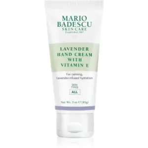 Image of Mario Badescu Lavender Hand Cream Moisturising Hand Cream with Vitamine E 85 g