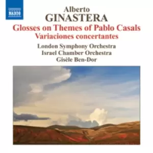 Image of Glosses On Themes of Pablo Casals by Alberto Ginastera CD Album