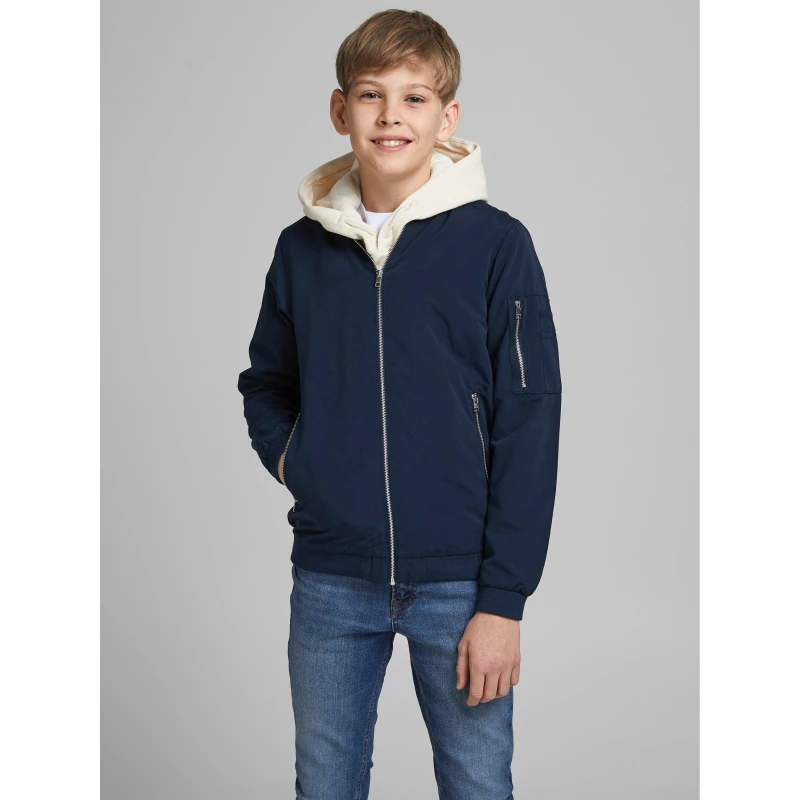 Image of Jack and Jones Bomber Infant - Blue Blue 4 - 5 Years