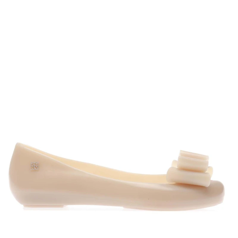 Image of Zaxy Pop Bow Classic Shoes - White White 3