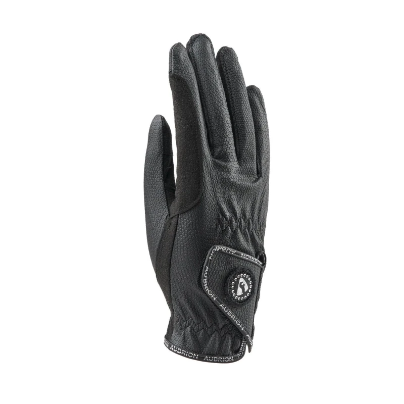 Image of Aubrion Aubrion Men Aachen Riding Gloves in Black Size: X-Small Black XS Male 5063527223180