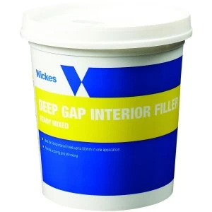Image of Wickes Deep Gap Interior Filler - 1L