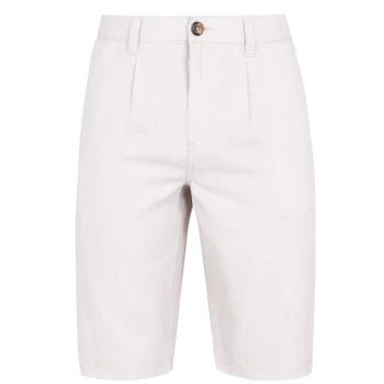 Image of SoulCal Linen Shorts Mens - White