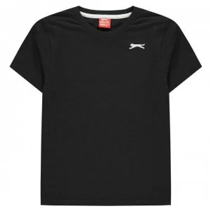Image of Slazenger Plain T Shirt Junior Boys - Navy