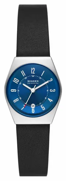 Image of Skagen SKW3036 Grenen Lille Midnight Leather Watch
