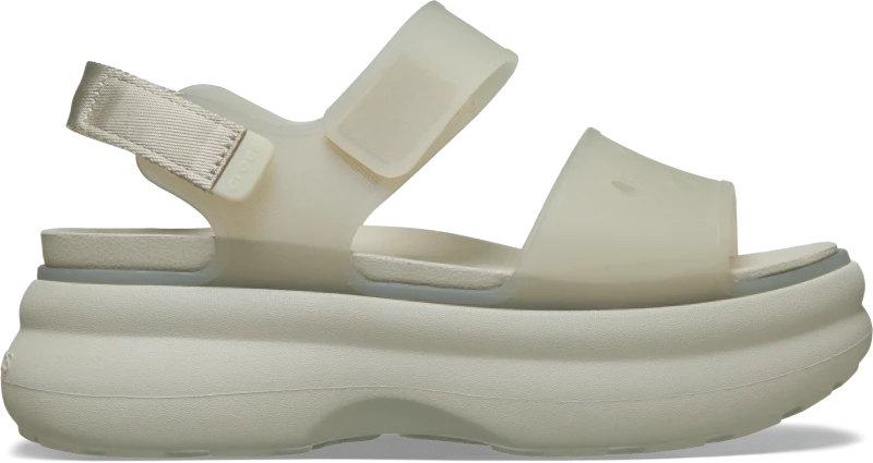 Image of Crocs Women Soho Frosted Y Strap Sandals Meteor 7