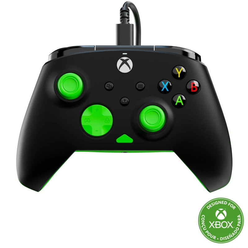 Image of TURTLE BEACH Rematch Coreu0026tradeController for Xbox & PC - Black & Green 840454400182