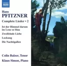 Image of Hans Pfitzner: Complete Lieder