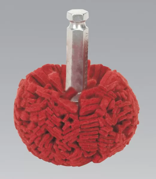 Image of Genuine SEALEY PTCPB75 Polishing Ball 75mm - Ideal for Cleaning Alloy Wheels